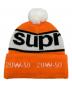Supreme (シュプリーム) ニット帽 オレンジ：5000円