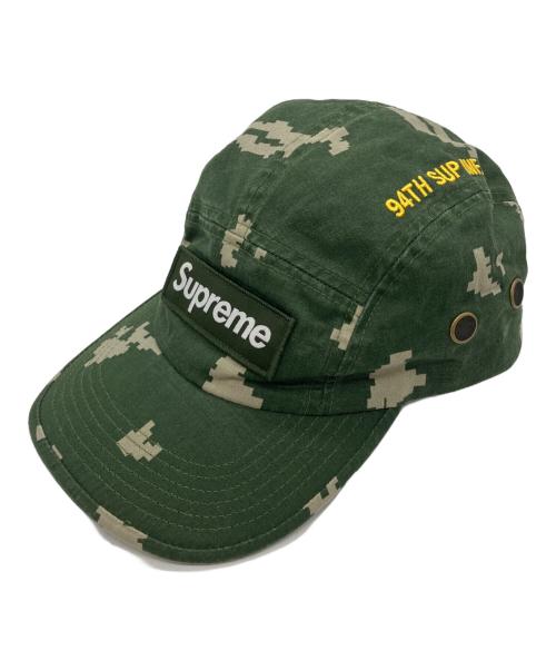 SUPREME（シュプリーム）SUPREME (シュプリーム) Military Camp Cap カーキの古着・服飾アイテム