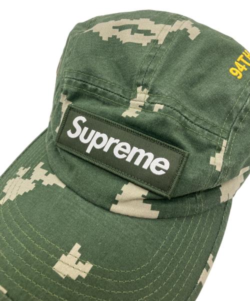 SUPREME（シュプリーム）SUPREME (シュプリーム) Military Camp Cap カーキの古着・服飾アイテム