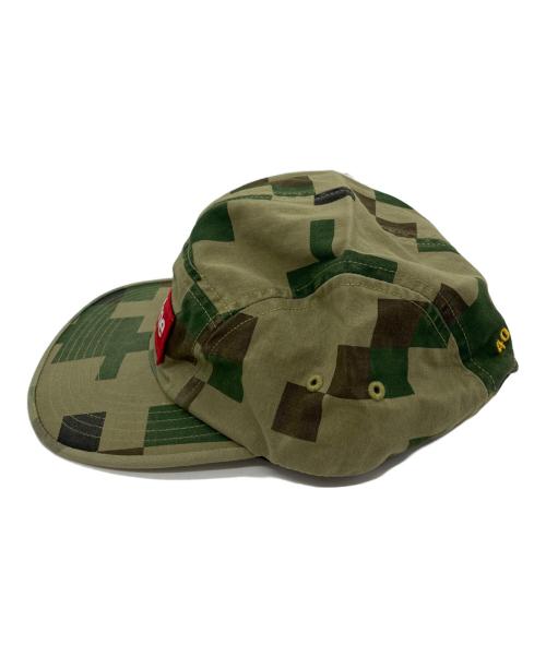SUPREME（シュプリーム）Supreme (シュプリーム) Military Camp Cap カーキの古着・服飾アイテム