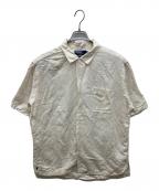 POLO RALPH LAURENポロ・ラルフローレン）の古着「CALDWELLシルク混リネンシャツ」｜ホワイト