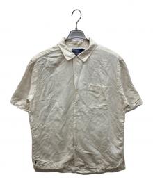 POLO RALPH LAUREN（ポロ・ラルフローレン）の古着「CALDWELLシルク混リネンシャツ」｜ホワイト
