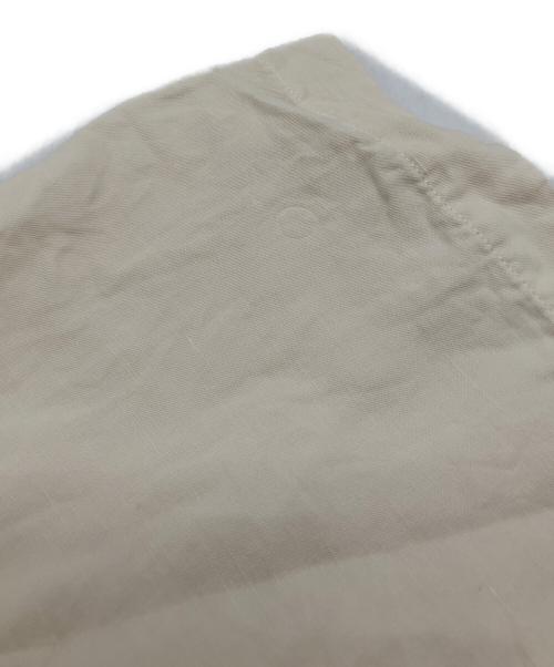 POLO RALPH LAUREN（ポロ・ラルフローレン）POLO RALPH LAUREN (ポロ・ラルフローレン) CALDWELLシルク混リネンシャツ ホワイト サイズ:Lの古着・服飾アイテム