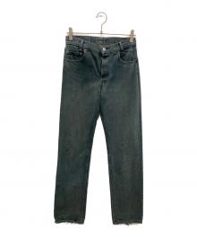 LEVI'S（リーバイス）の古着「後染めデニムパンツ」｜ブラック
