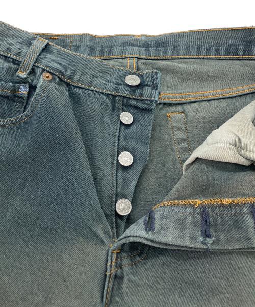 LEVI'S（リーバイス）LEVI'S (リーバイス) 後染めデニムパンツ ブラック サイズ:不明の古着・服飾アイテム