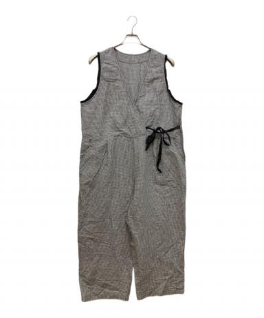 中古・古着通販】nest Robe (ネストローブ) ギンガムアシメサロペット