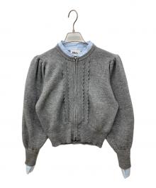 Bibiy.（ビビィ）の古着「SUSIE SHIRT KNIT GRAY シャツニット」｜グレー