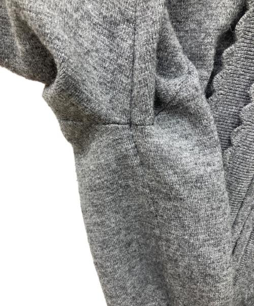 Bibiy.（ビビィ）Bibiy. (ビビィ) SUSIE SHIRT KNIT GRAY シャツニット グレー サイズ:Freeの古着・服飾アイテム