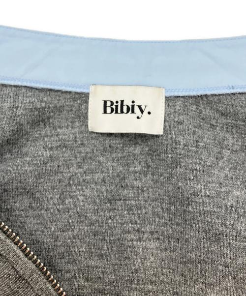 Bibiy.（ビビィ）Bibiy. (ビビィ) SUSIE SHIRT KNIT GRAY シャツニット グレー サイズ:Freeの古着・服飾アイテム