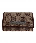 GUCCIグッチ）の古着「キーケース」｜ブラウン