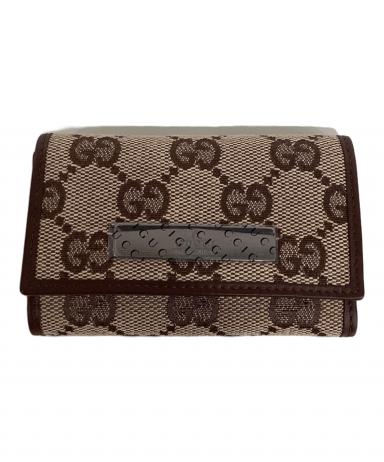 中古・古着通販】GUCCI (グッチ) キーケース ブラウン｜ブランド・古着