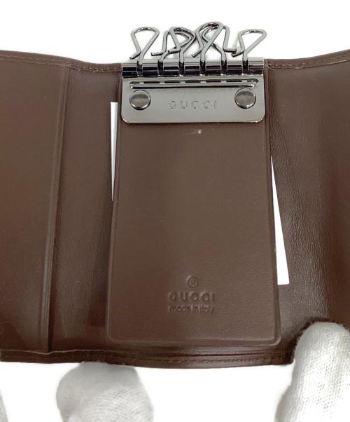 GUCCI（グッチ）GUCCI (グッチ) キーケース ブラウンの古着・服飾アイテム