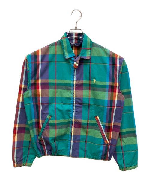 POLO RALPH LAUREN（ポロ・ラルフローレン）POLO RALPH LAUREN (ポロ・ラルフローレン) タータンチェックスイングトップ グリーン サイズ:Mの古着・服飾アイテム