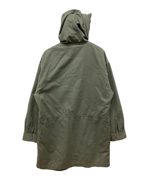 J. VEYRIER（ジ・ヴァイリエ）J. VEYRIER (ジ・ヴァイリエ) M64モッズコート グリーン サイズ:96Lの古着・服飾アイテム