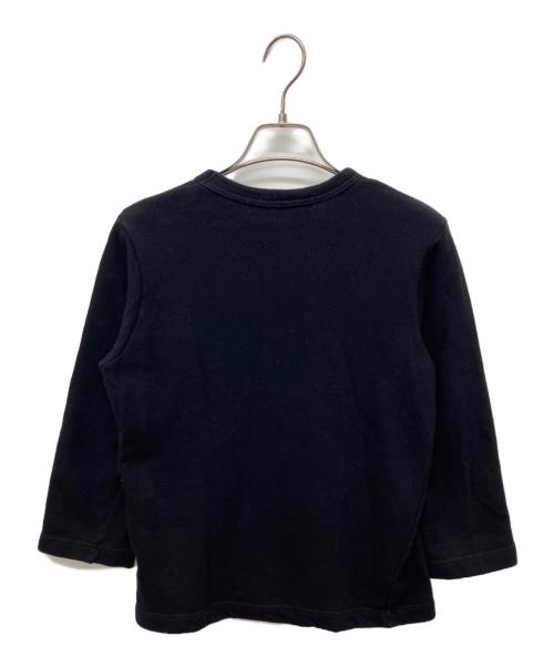 COMME des GARCONS COMME des GARCONS（コムデギャルソン コムデギャルソン）COMME des GARCONS COMME des GARCONS (コムデギャルソン コムデギャルソン) クルーネックスウェット ブラック サイズ:SSの古着・服飾アイテム