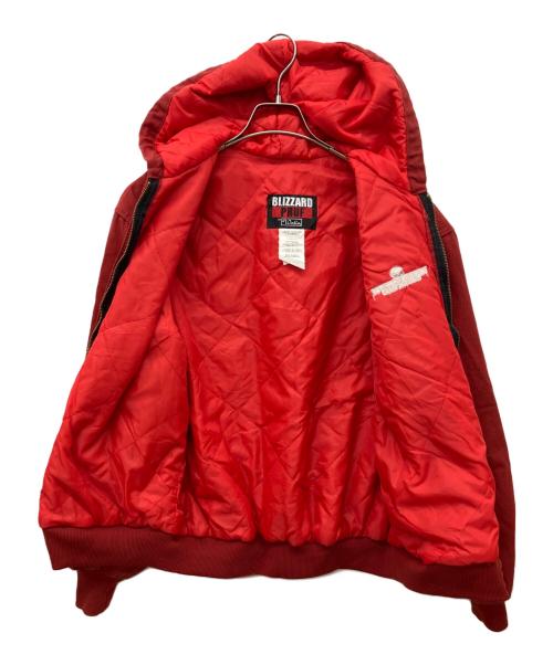 BLIZZARD PRUF（ブリザードプルーフ）BLIZZARD PRUF (ブリザードプルーフ) アクティブジャケット レッド サイズ:Ｌの古着・服飾アイテム