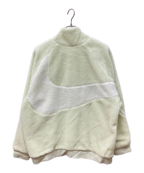 NIKE（ナイキ）NIKE (ナイキ) ビックスウッシュ シェルパジャケット ボアジャケット アイボリー サイズ:3XL 未使用品の古着・服飾アイテム