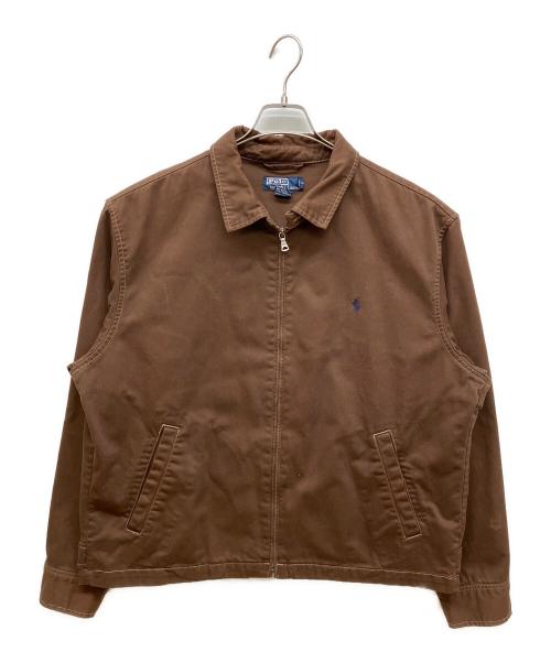 POLO RALPH LAUREN（ポロ・ラルフローレン）POLO RALPH LAUREN (ポロ・ラルフローレン) スイングトップ ブラウン サイズ:XLの古着・服飾アイテム