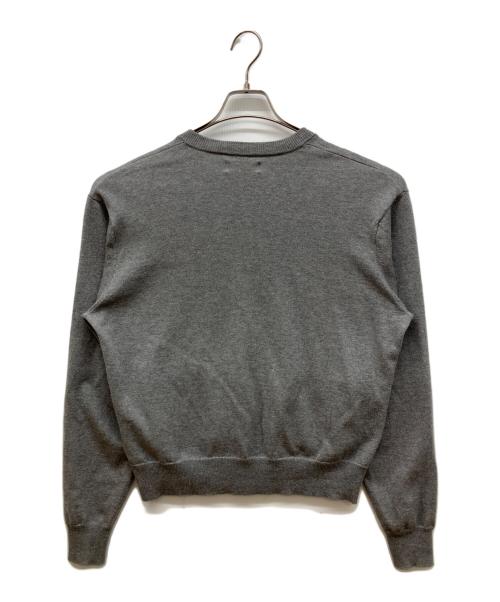 masu（エムエーエスユー）MASU (エムエーエスユー) 25AW　10 BUTTONS CARDIGAN　クルーネックカーディガン グレー サイズ:46の古着・服飾アイテム