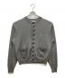 MASU（エムエーエスユー）の古着「25AW　10 BUTTONS CARDIGAN　クルーネックカーディガン」｜グレー