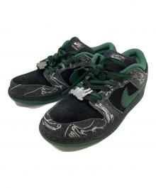 NIKE×There Skateboards（ナイキ×ゼアスケートボード）の古着「スニーカー」｜ブラック×グリーン