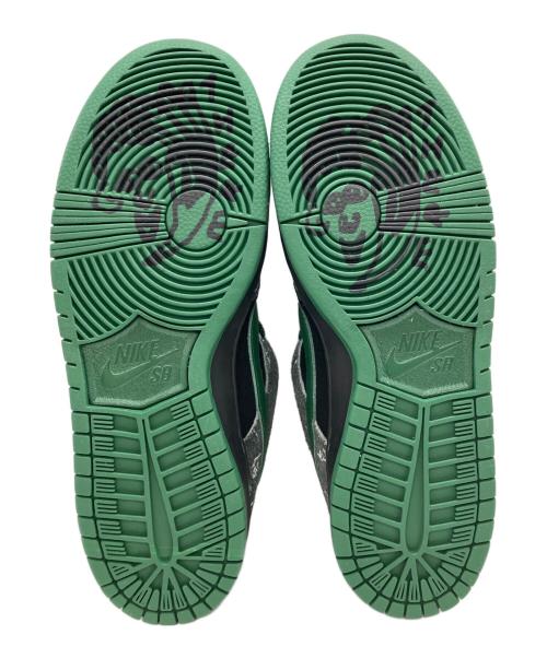 NIKE（ナイキ）NIKE (ナイキ) There Skateboards (ゼアスケートボード) スニーカー ブラック×グリーン サイズ:27.5の古着・服飾アイテム