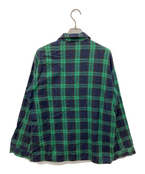 L.L.Bean（エルエルビーン）L.L.Bean (エルエルビーン) チェックシャツ グリーン サイズ:Mの古着・服飾アイテム