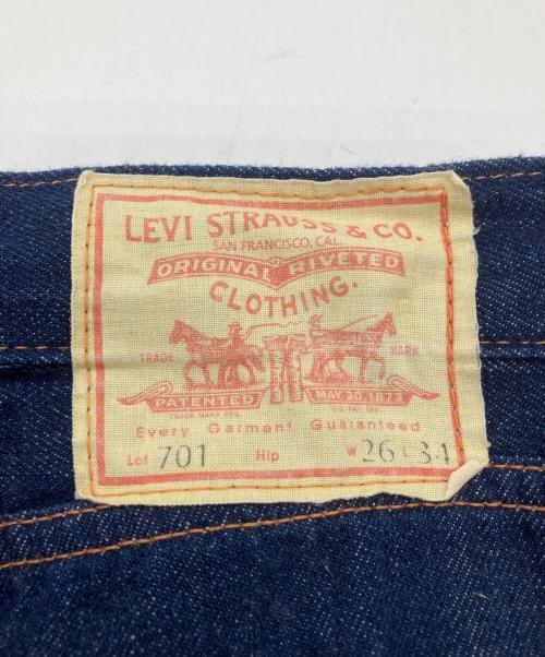 LEVI'S VINTAGE CLOTHING（リーバイス ビンテージ クロージング）LEVI'S VINTAGE CLOTHING (リーバイス ビンテージ クロージング) 701デニムパンツ インディゴ サイズ:W26×L34の古着・服飾アイテム
