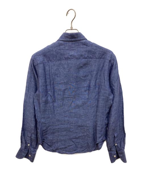 Catarisano（カタリザーノ）Catarisano (カタリザーノ) リネンシャツ ブルー サイズ:Sの古着・服飾アイテム