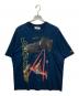 atmos（アトモス）の古着「コラボプリントTシャツ」｜ネイビー