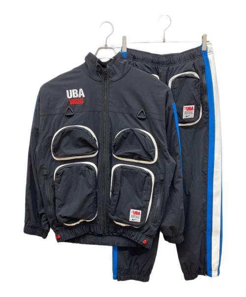 NIKE（ナイキ）NIKE (ナイキ) UNDERCOVER (アンダーカバー) UBAロゴトラックスーツ セットアップ ブラック サイズ:Ｍの古着・服飾アイテム