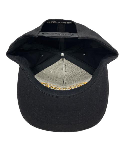 SUPREME（シュプリーム）Supreme (シュプリーム) 16AW overlay 5-panel キャップ ブラックの古着・服飾アイテム