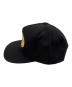 Supreme (シュプリーム) 16AW overlay 5-panel キャップ ブラック：7000円