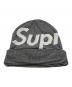 Supreme（シュプリーム）の古着「Big Logo Beanie」｜ホワイト×ブラック