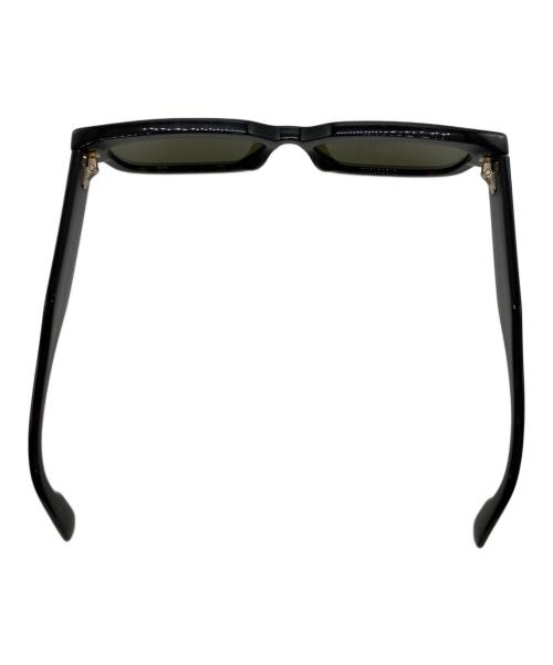 GUCCI（グッチ）GUCCI (グッチ) スクエア型 セルフレーム フルリム ロゴ アイウェア ブラック サイズ:56□17-145の古着・服飾アイテム