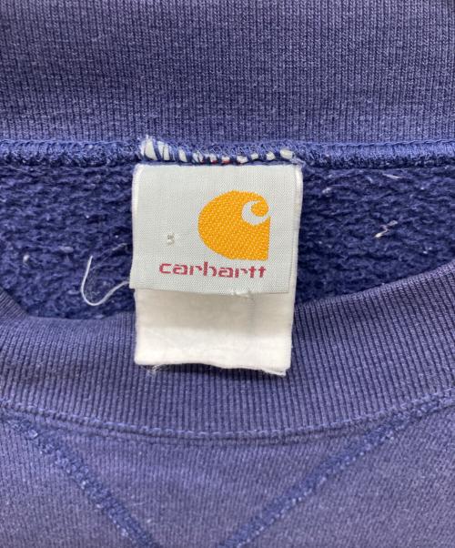 CarHartt（カーハート）CarHartt (カーハート) クルーネックスウェット ネイビー サイズ:-の古着・服飾アイテム