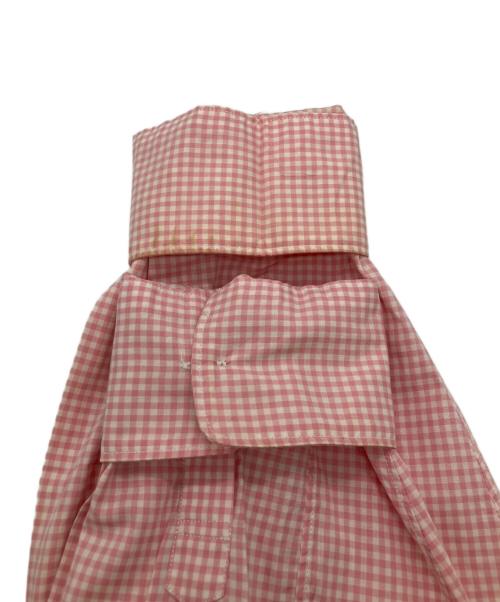 COMME des GARCONS SHIRT（コムデギャルソンシャツ）COMME des GARCONS SHIRT (コムデギャルソンシャツ) ギンガムチェックシャツ ピンク サイズ:Mの古着・服飾アイテム