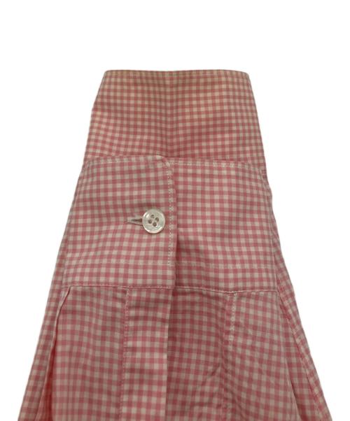 COMME des GARCONS SHIRT（コムデギャルソンシャツ）COMME des GARCONS SHIRT (コムデギャルソンシャツ) ギンガムチェックシャツ ピンク サイズ:Mの古着・服飾アイテム