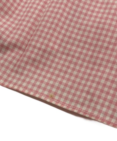 COMME des GARCONS SHIRT（コムデギャルソンシャツ）COMME des GARCONS SHIRT (コムデギャルソンシャツ) ギンガムチェックシャツ ピンク サイズ:Mの古着・服飾アイテム