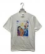 ONEITAオニータ）の古着「 90's　プリントTシャツ　1992 UA CAFE UNITED ARROWS シングルステッチ」｜ホワイト