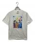ONEITA（オニータ）の古着「 90's　プリントTシャツ　1992 UA CAFE UNITED ARROWS シングルステッチ」｜ホワイト