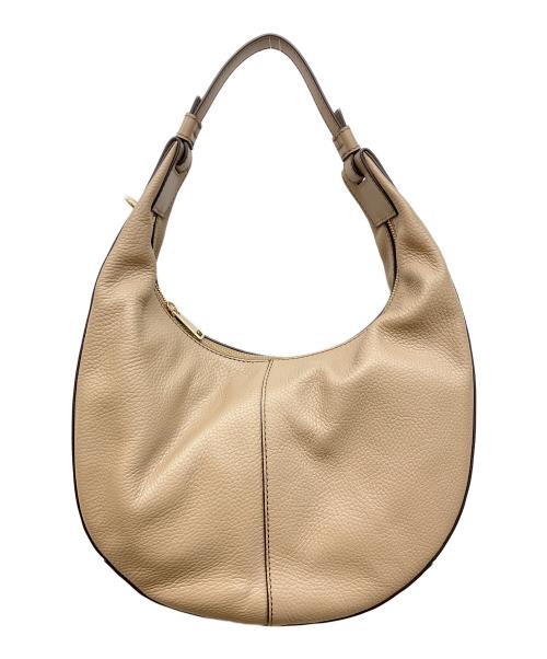 FURLA（フルラ）FURLA (フルラ) MIASTELLA S ホーボーバッグ　クロスボディバッグ ベージュの古着・服飾アイテム