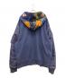 A BATHING APE (アベイシングエイプ) MILITARY SHARK RELAXED FIT FULL ZIP HOODIE ネイビー サイズ:Ｍ：25000円