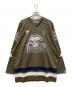 A BATHING APE（アベイシングエイプ）の古着「Hockey Shirt」｜ブラウン