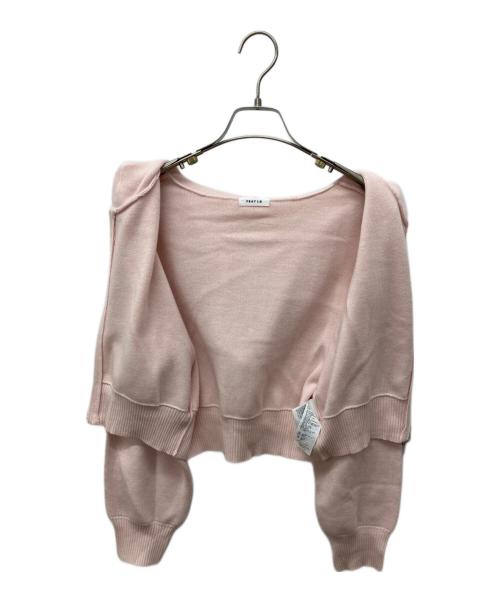 FRAY ID（フレイ アイディー）FRAY ID (フレイ アイディー) ジップパーカ&キャミワンピースセット ピンクの古着・服飾アイテム