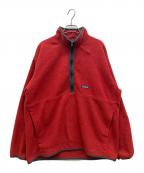 Patagoniaパタゴニア）の古着「シンチラ ハーフジップフリースプルオーバー」｜レッド