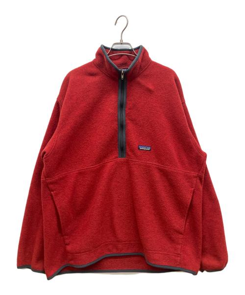 Patagonia（パタゴニア）Patagonia (パタゴニア) シンチラ ハーフジップフリースプルオーバー レッド サイズ:XLの古着・服飾アイテム