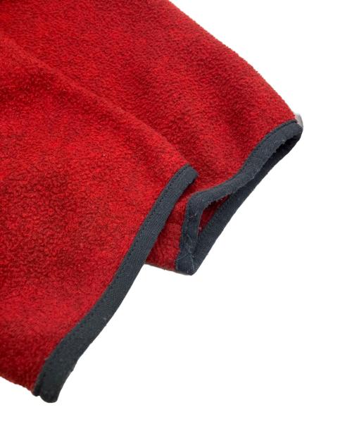 Patagonia（パタゴニア）Patagonia (パタゴニア) シンチラ ハーフジップフリースプルオーバー レッド サイズ:XLの古着・服飾アイテム
