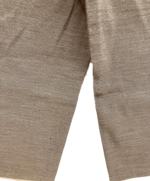 COMME des GARCONS SHIRT（コムデギャルソンシャツ）COMME des GARCONS SHIRT (コムデギャルソンシャツ) イージーパンツ ブラウン サイズ:Ｓの古着・服飾アイテム