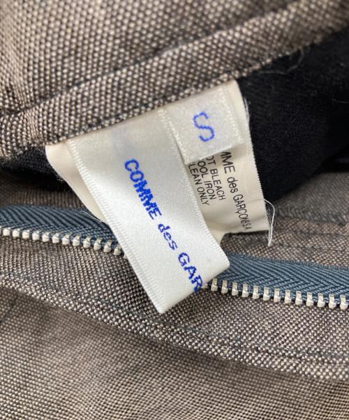 COMME des GARCONS SHIRT（コムデギャルソンシャツ）COMME des GARCONS SHIRT (コムデギャルソンシャツ) イージーパンツ ブラウン サイズ:Ｓの古着・服飾アイテム